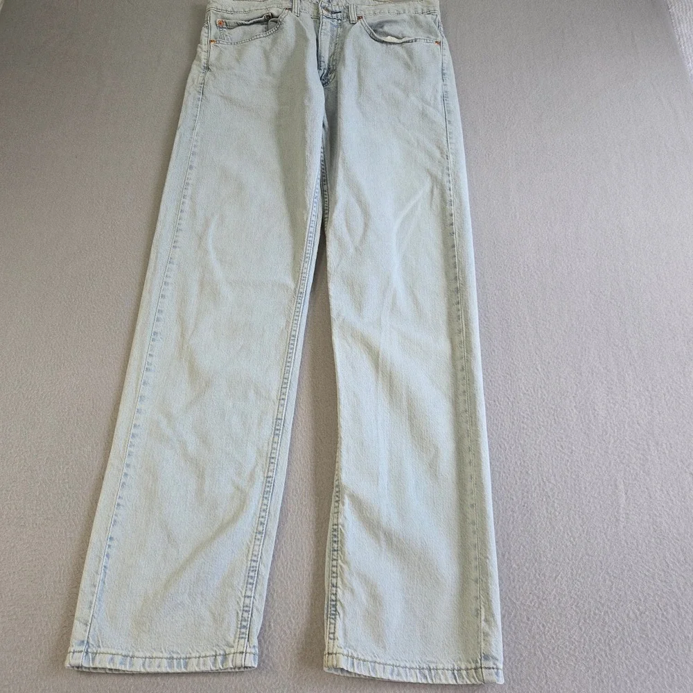 Levi's‎ 559 Relaxed Straight Jeans Mens 32x32 Light Wash Blue Denim Pants